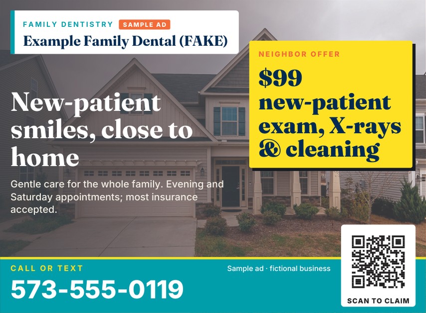 Sample ad close-up 5
